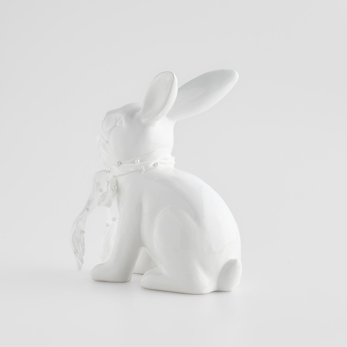 DEKOFIGUR Hopsi - Weiß, Keramik (13/27.5/22cm) - home&you