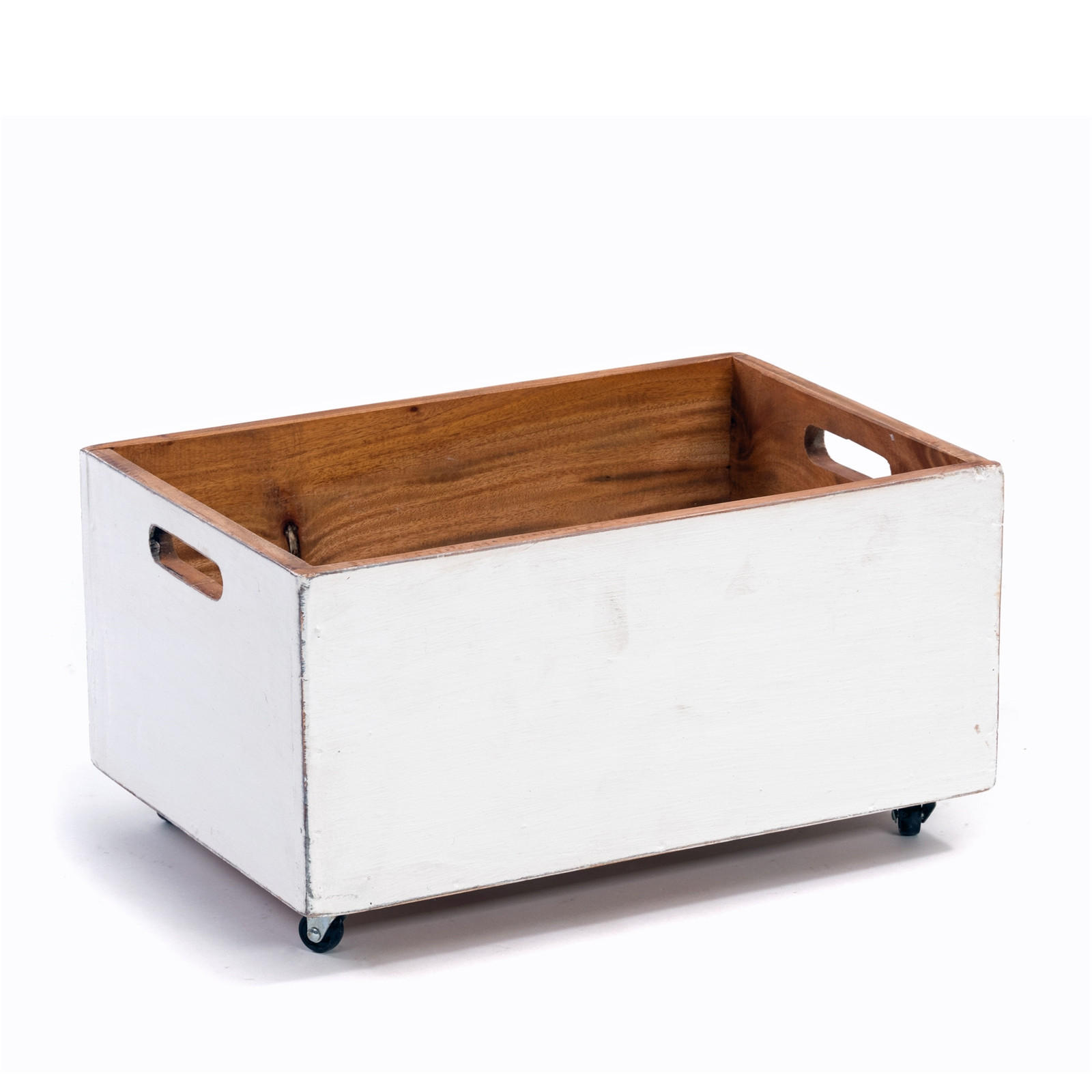 Design Delights Holzkiste Weiß 45x26x30 cm