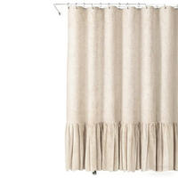 DUSCHVORHANG 183 x 183 cm Beige - Beige, Textil (183/183cm) - Kaket