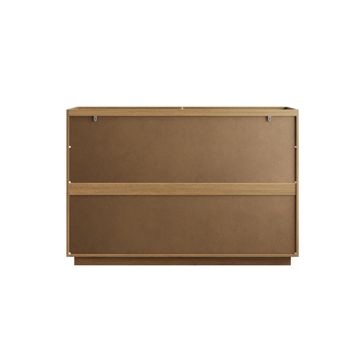 KOMMODE 115/48/78 cm in Eichefarben mit 6 Schubladen und griffloser Front - Nussbaumfarben, Holzwerkstoff (115/78/48cm) - Flora Grace