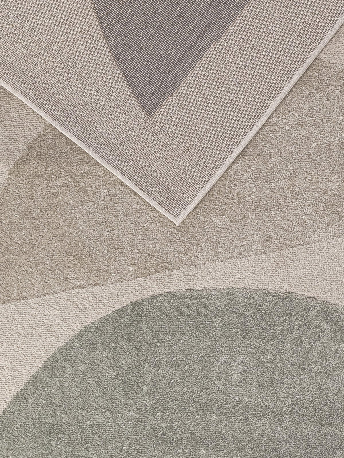 TEPPICH superweich sehr grafisch grün - Grün, Textil (160/230cm) - AFK Living