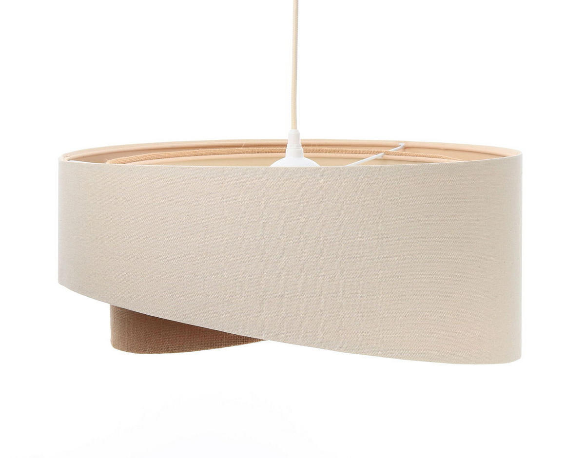 HÄNGELEUCHTE Grau 50/23 cm - Grau, Kunststoff (50/1/23cm) - ONZENO