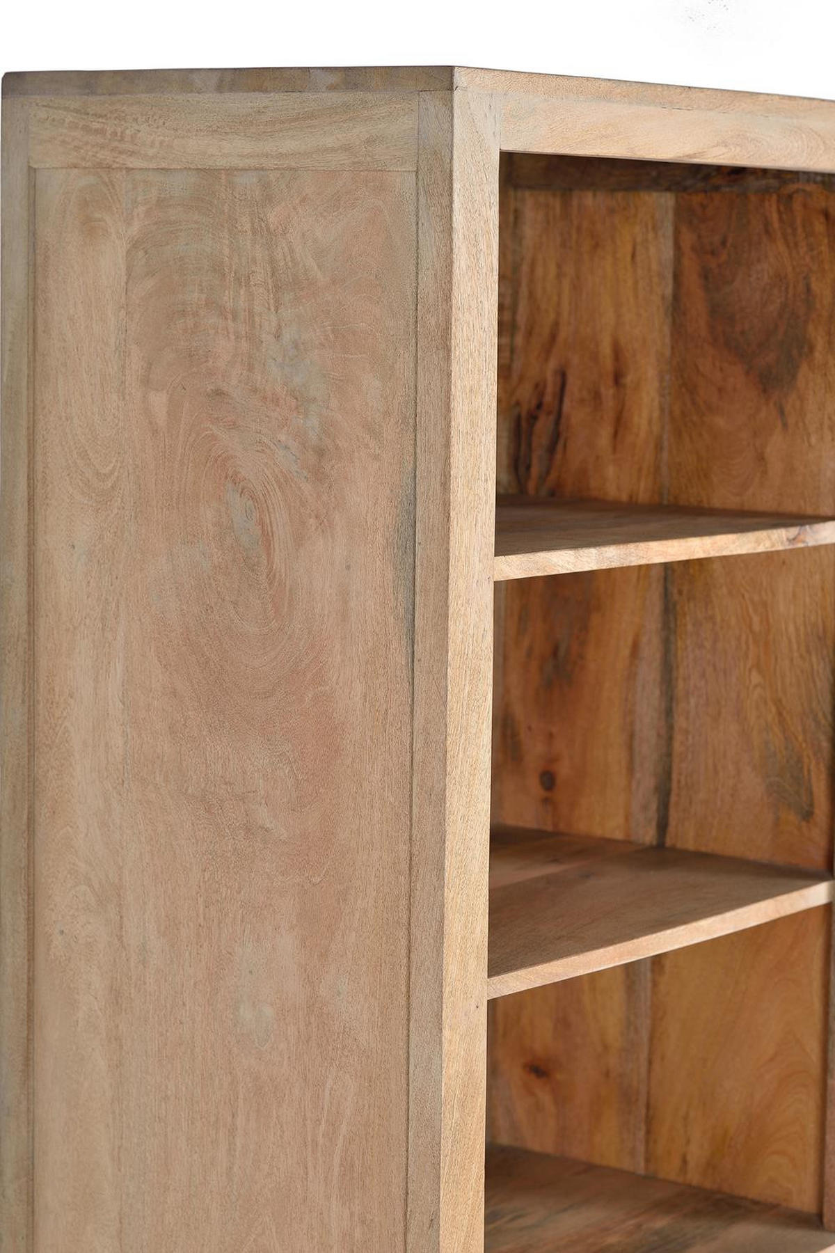 BÜCHERREGAL aus Mangoholz - Braun, Holz (60/160/40cm) - Giner y Colomer