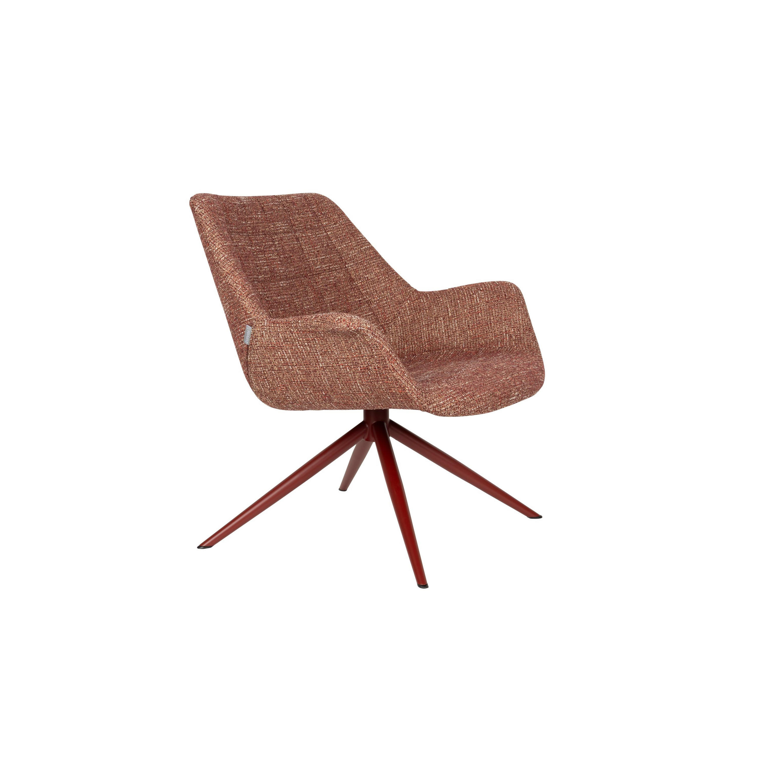 SESSEL Doulton Rot - Rot, Kunststoff (84.5/78.5/80.5cm) - Zuiver