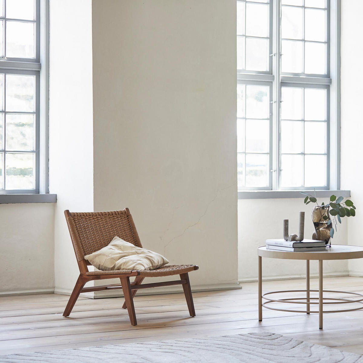 SESSEL CLUB Beige 62x73x75 cm - Beige, Holz (62/75/73cm) - FURNLUX