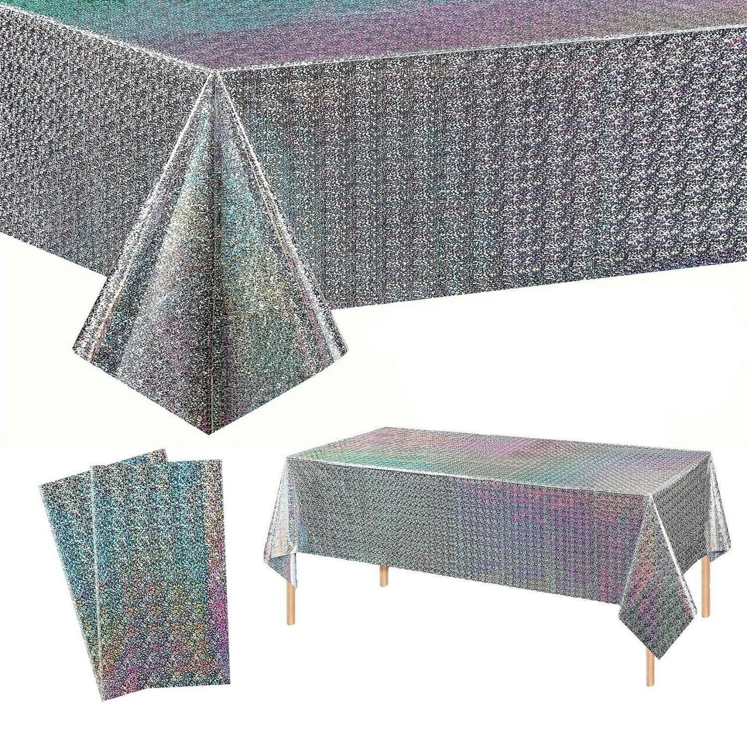 XXXLutz Tischdecke Silber 137x1.5x274 cm