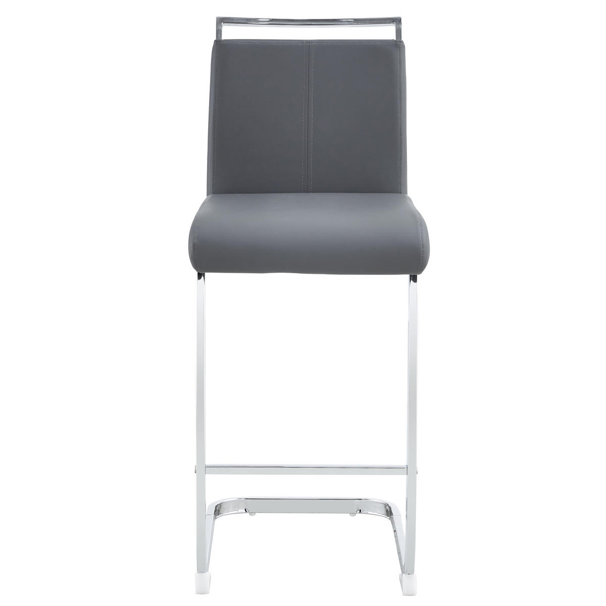 SCHWINGSTUHL DE-36484 2er Set mit PU-Bezug Grau - Grau, Metall (46.5/96.5/38.9cm) - ComfortXL