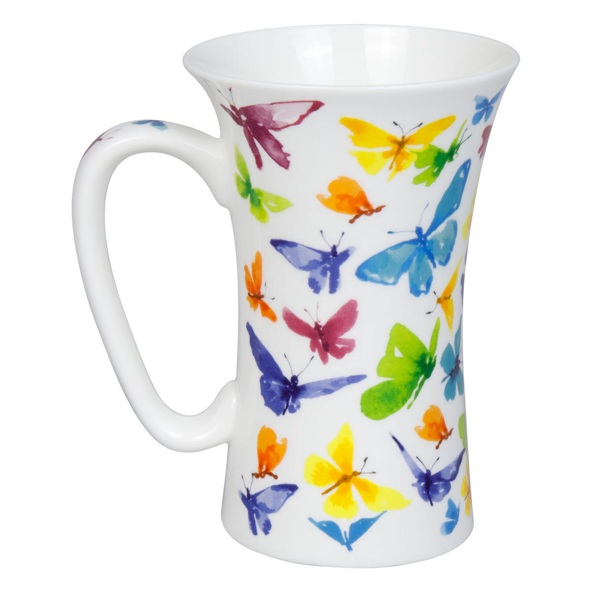 MEGA MUG Butterfly - Naturfarben, Keramik (0.63L) - Könitz
