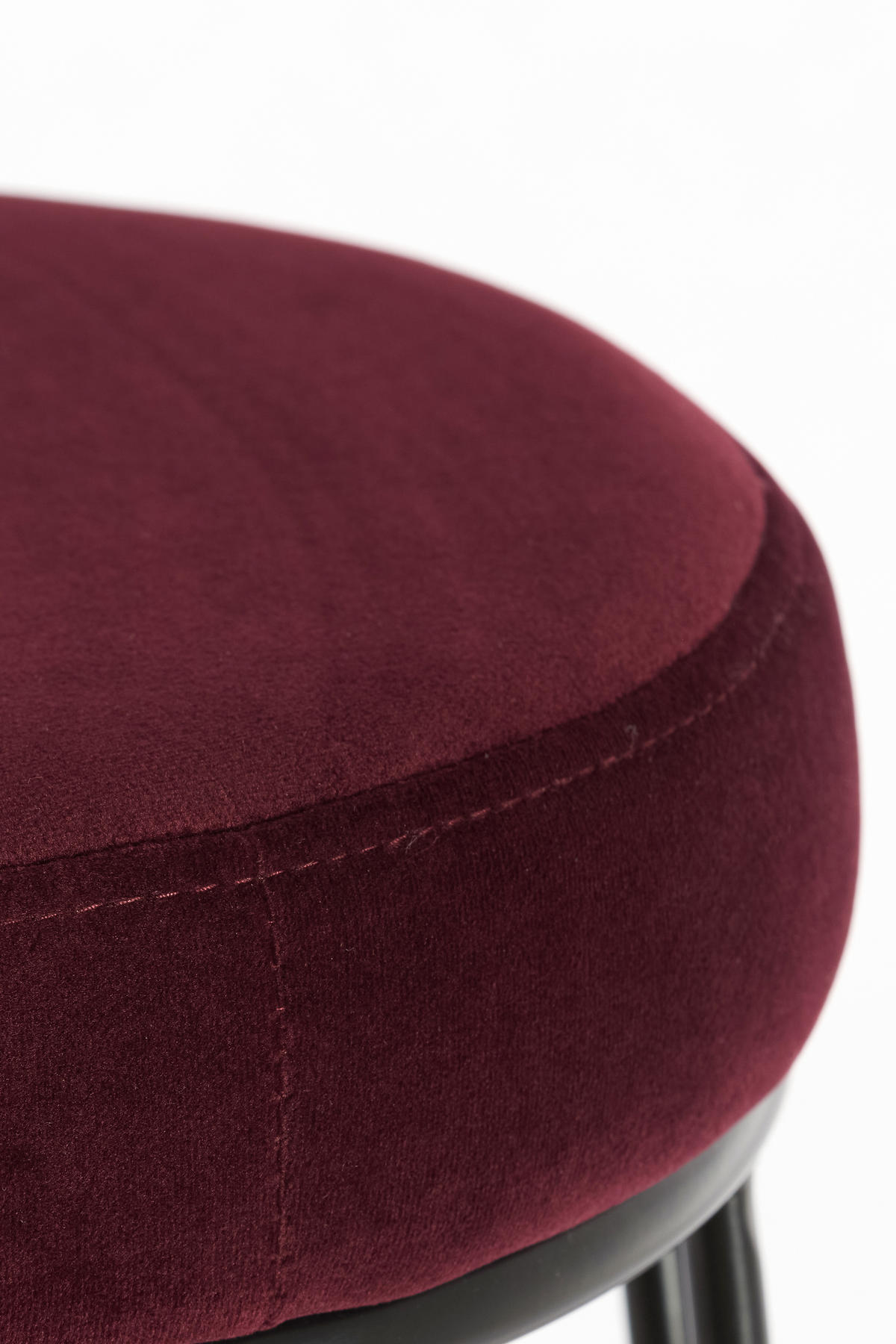 BARHOCKER Alice Rot 41/41/73 cm - Rot, Textil (41/73/41cm) - Light & Living