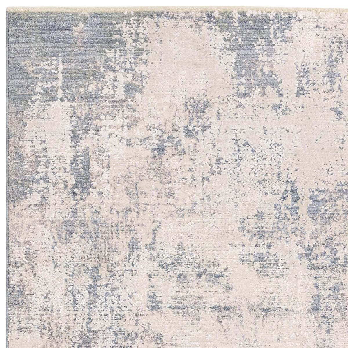 TEPPICH Velours abstrakt flauschig pflegeleicht Naturtöne SIENA-Arbia, Blau 200x300 cm - Blau, Textil (200/300cm) - KADIMA DESIGN