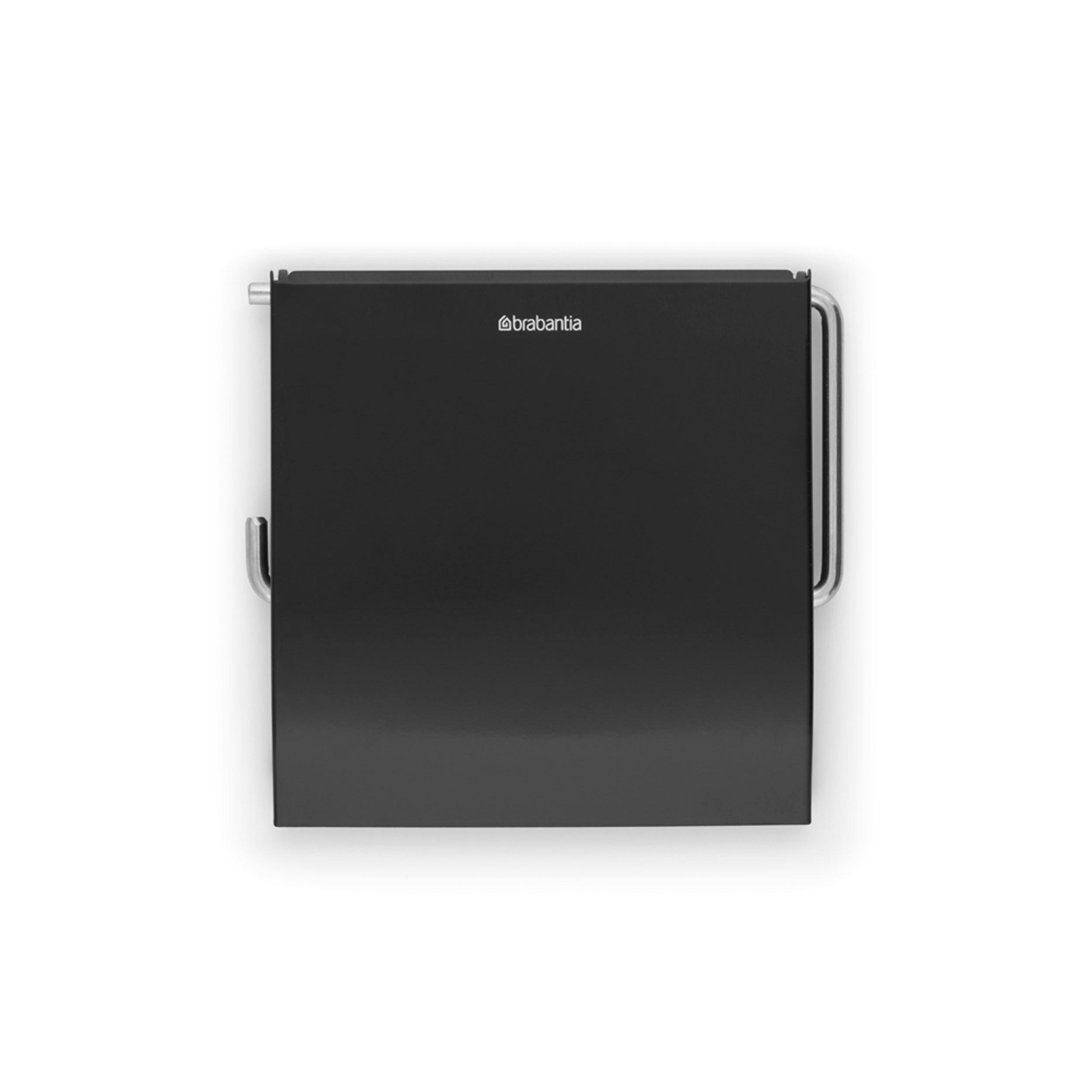 Brabantia Toilettenbürstengarnitur Schwarz 14.4x11.8x16.5 cm