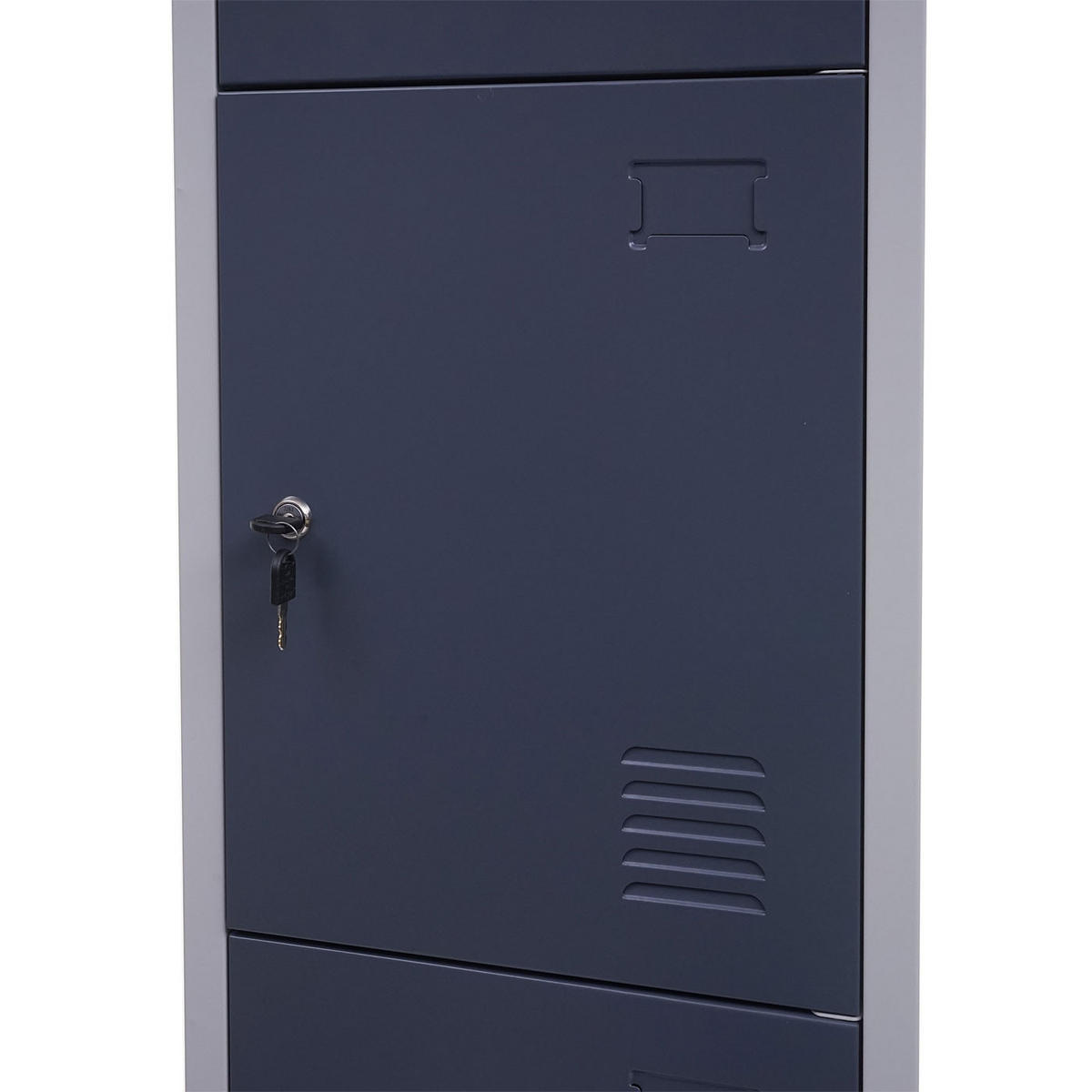 SPIND Saturn HxBxT 180x38x45cm Metall Anthrazit-Grau - Anthrazit, Metall (38/180/45cm) - PROREGAL