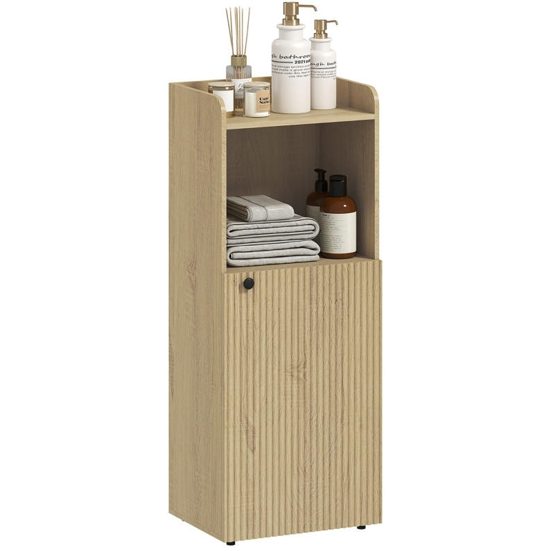 MIDISCHRANK 40/31/104 cm aus Holzwerkstoff mit verstellbarem Einlegeboden Eichenfarben - Eichefarben, Holzwerkstoff (40/104/31cm) - Modenvie