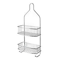 BADEZIMMERREGAL Carl 15/11.5/56cm Silber - Silberfarben, Metall (15/56/11.5cm) - Mondex