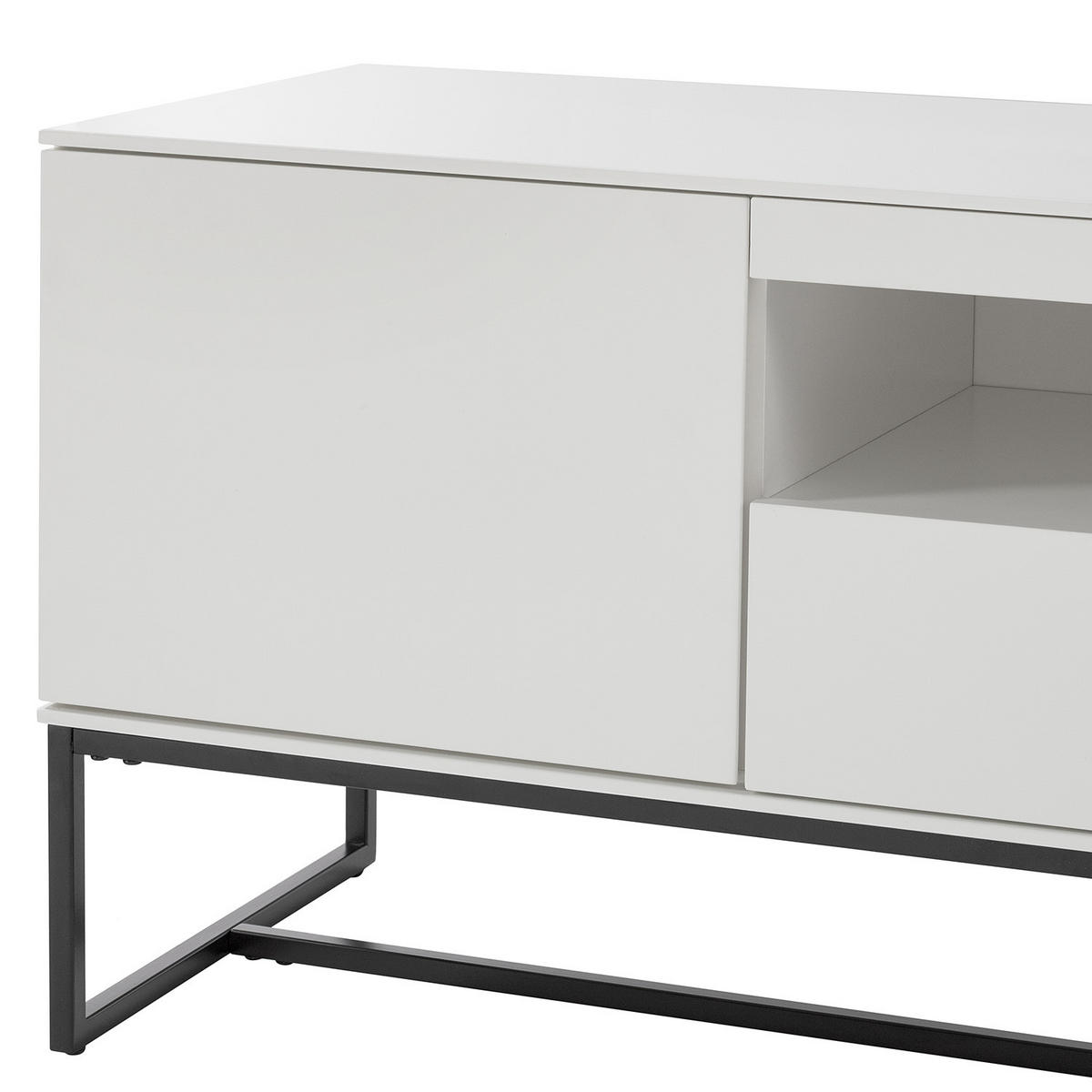 TV-LOWBOARD - Weiß, Holzwerkstoff (182/50/40cm) - home24