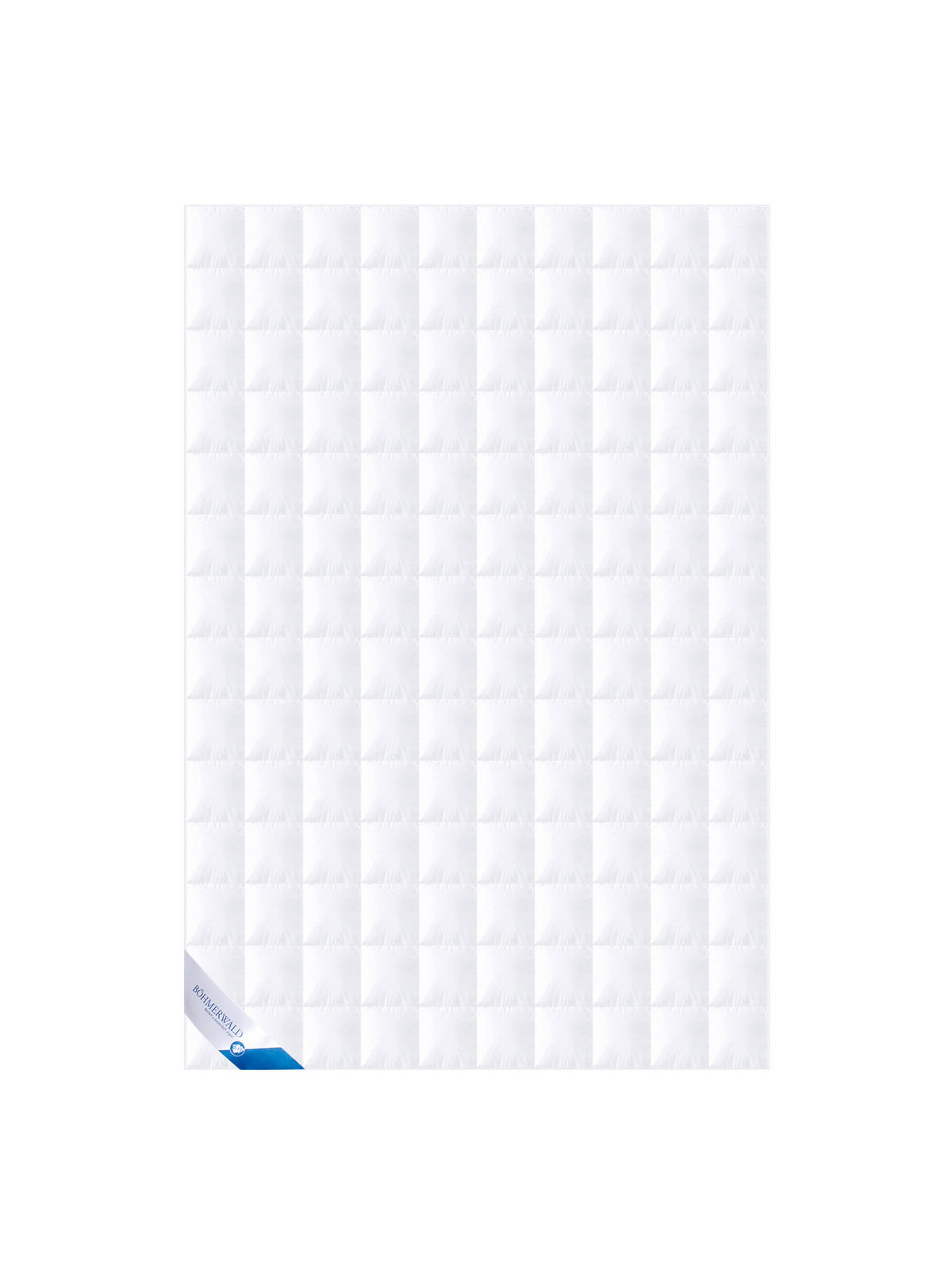 SOMMERBETTDECKE EXQUISIT Gänsedaunen leicht - Weiß, Naturmaterialien/Textil (135/200cm) - Böhmerwald