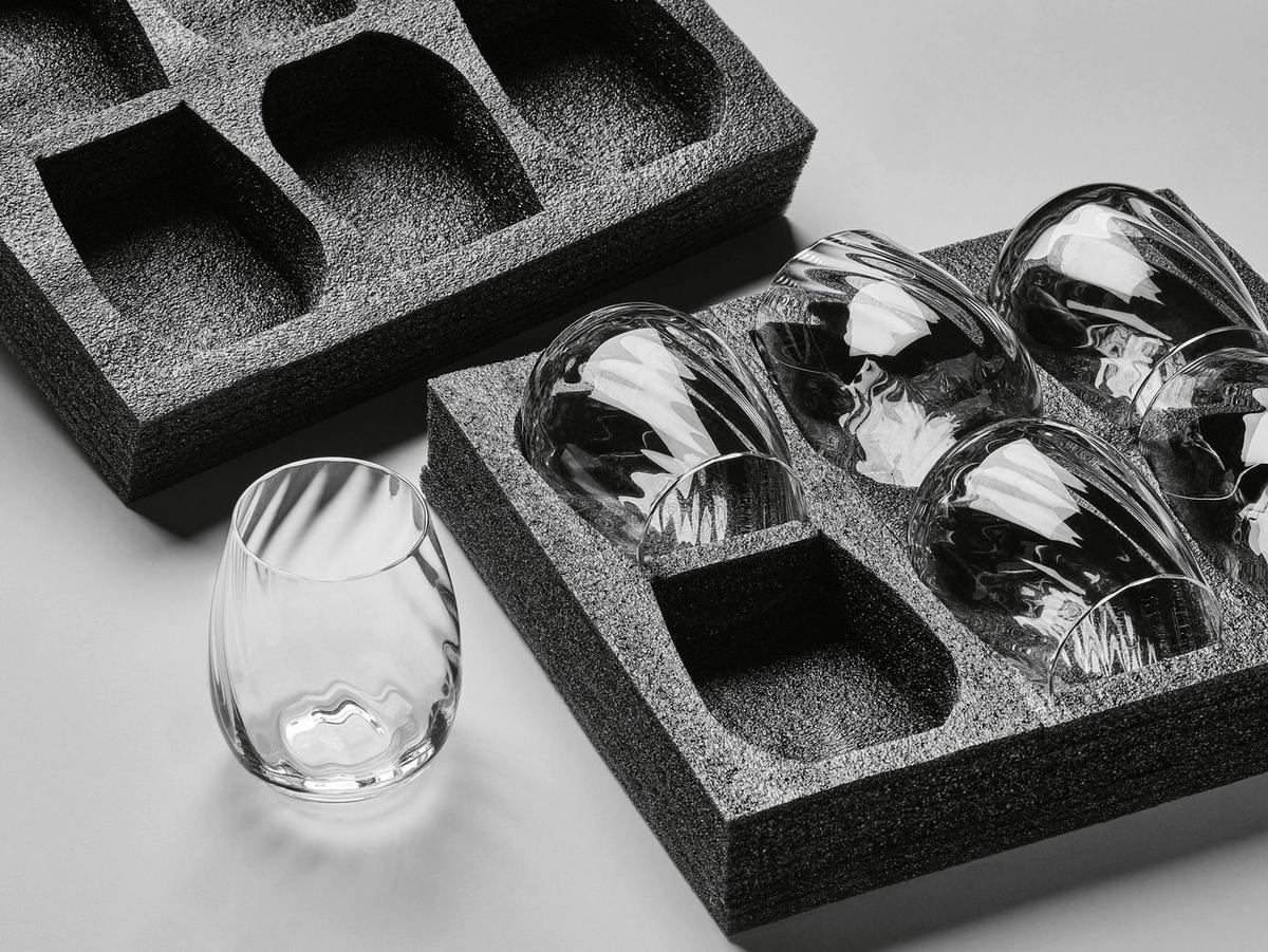 TRINKGLAS Sten 330ml - 6er-Set - Transparent - Transparent, Glas (0.33L) - Björn