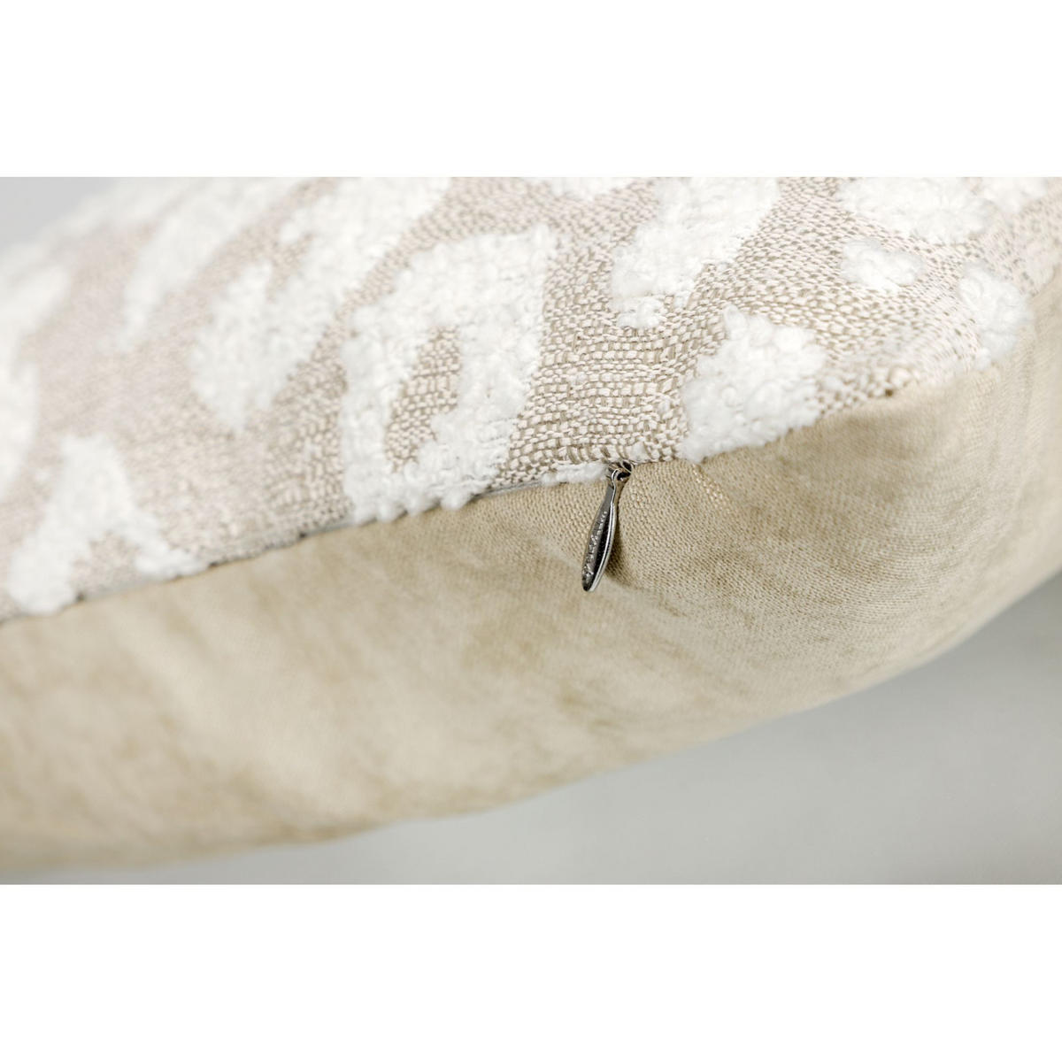 ZIERKISSENHÜLLE SPOT - Beige, Textil (50/50cm) - Sportalm Kitzbühel