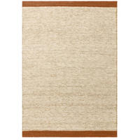 TEPPICH modern Wohn-/Schlafzimmer reine Wolle MALI Orange 200x290 cm - Orange, Naturmaterialien (200/290cm) - Novatrend