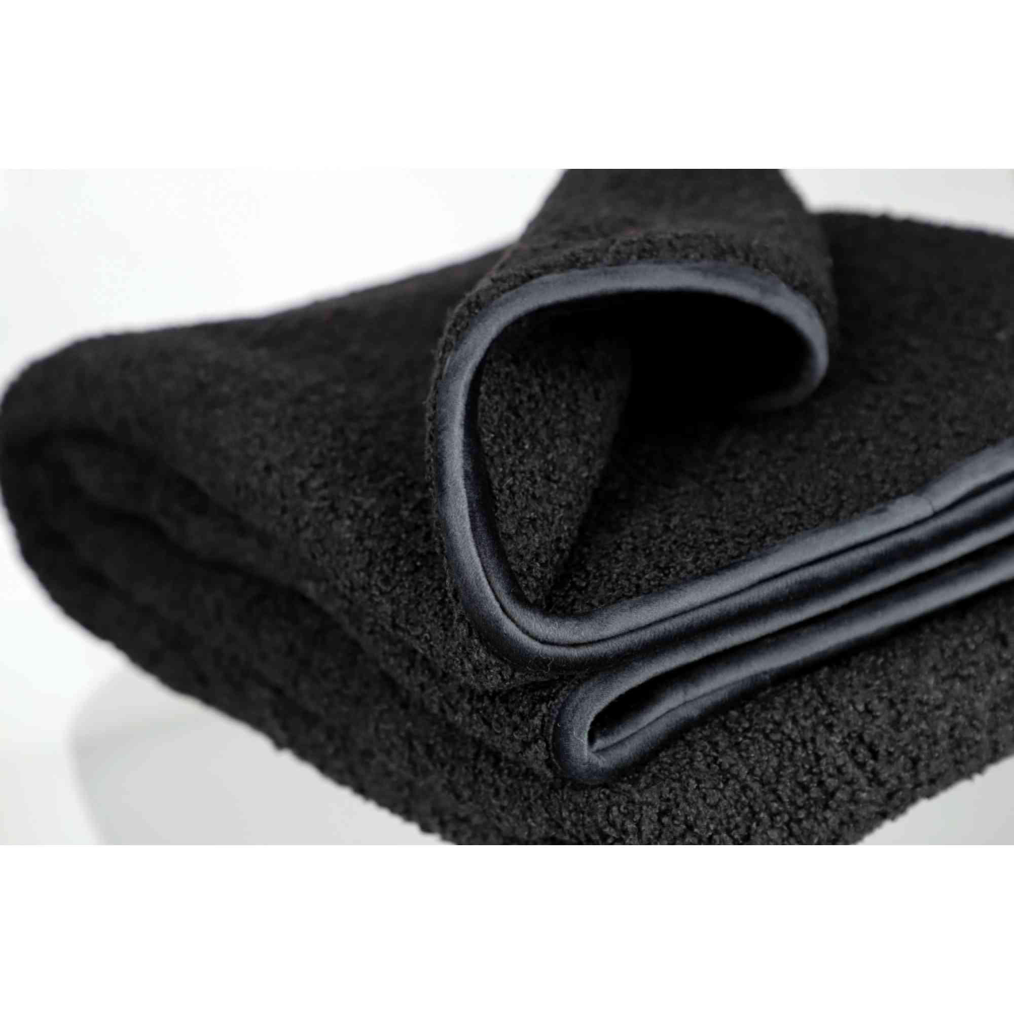 KUSCHELDECKE CUTE - Schwarz, Textil (130/170cm) - Esprit