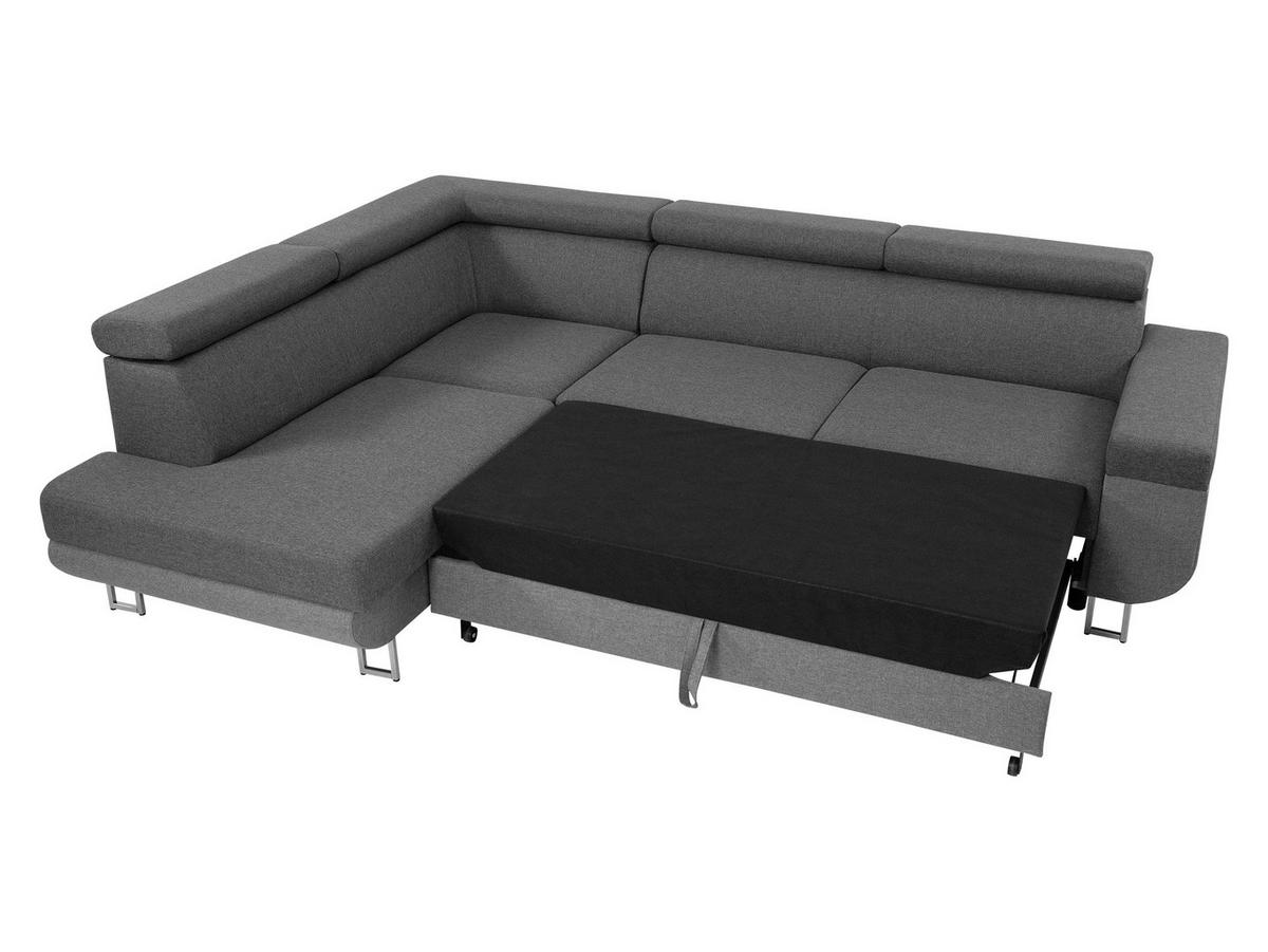 ECKSOFA Fonti, Seite: Links - Weiß, Holz/Textil (253/188cm) - MIRJAN24