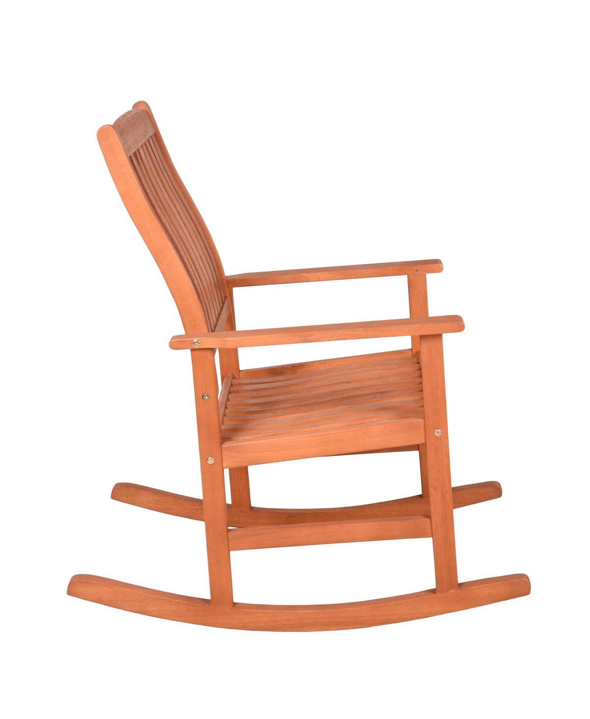 OUTDOOR-SCHAUKELSTUHL Cedric Natur Eukalyptus Gartenstuhl - Naturfarben, Holz (62/102/93.5cm) - DELUKE