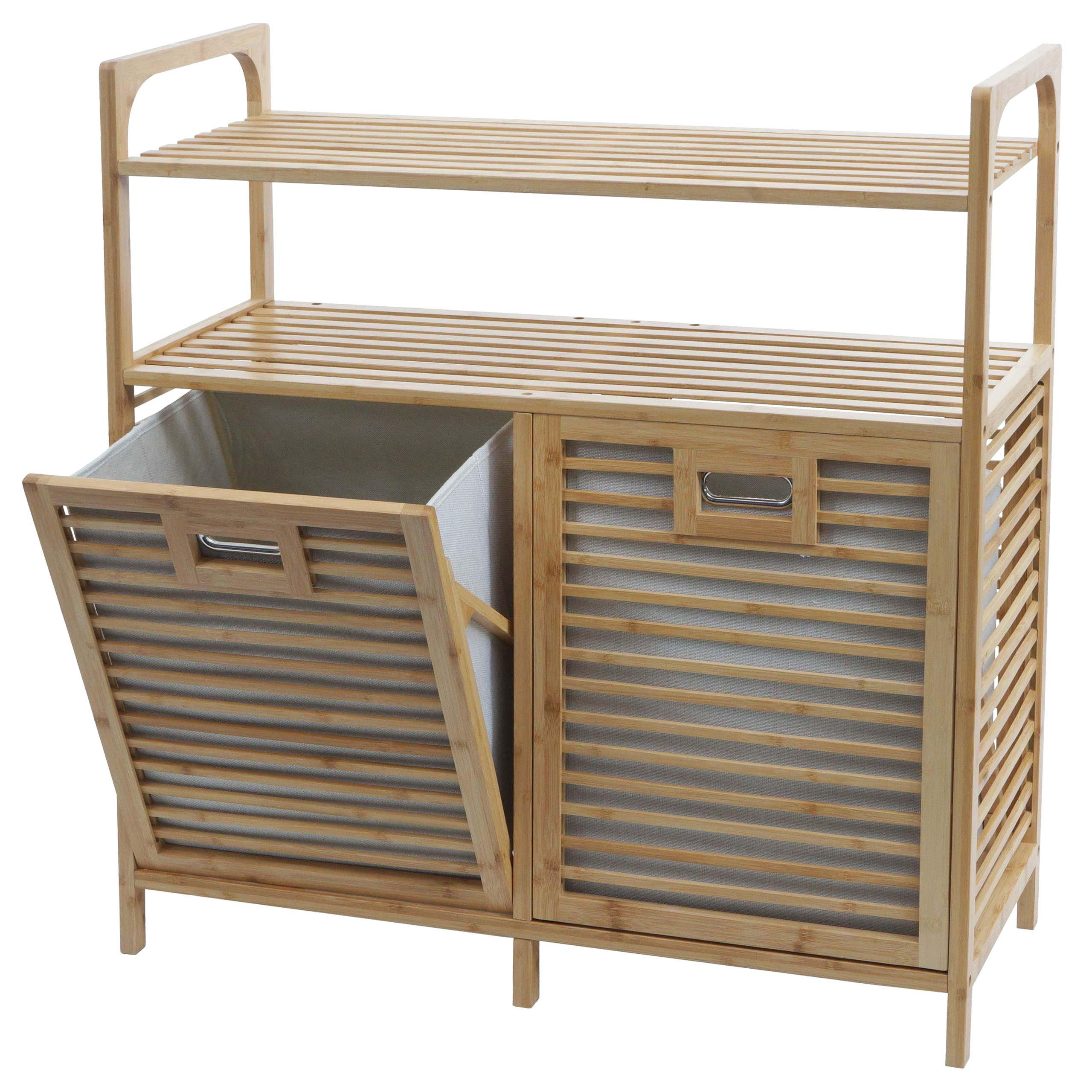 SKŘÍŇ DO KOUPELNY Hnědá - hnědá, textil (81/88/33cm) - MCW