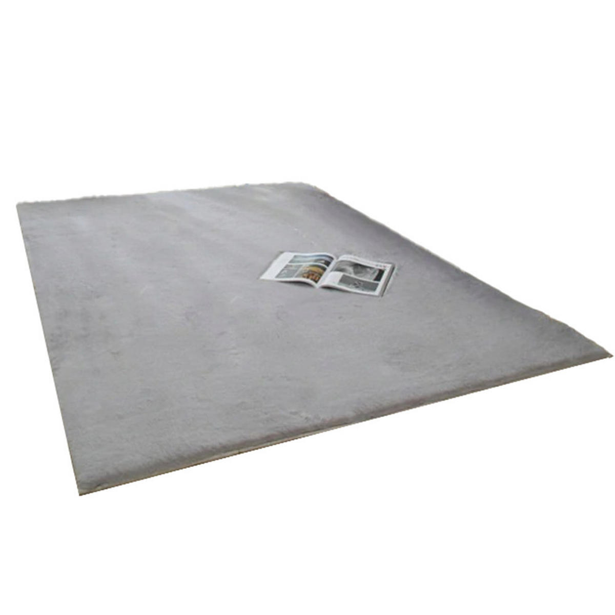 TEPPICH, grau 140x200cm - Grau, Holzwerkstoff (140/200cm)