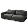 3-SITZER MODULSOFA - Grau, Textil (228/80/117cm) - home24