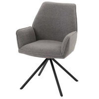 ESSZIMMERSTUHL Hellgrau - Hellgrau, Textil (60/86/60cm) - MCW