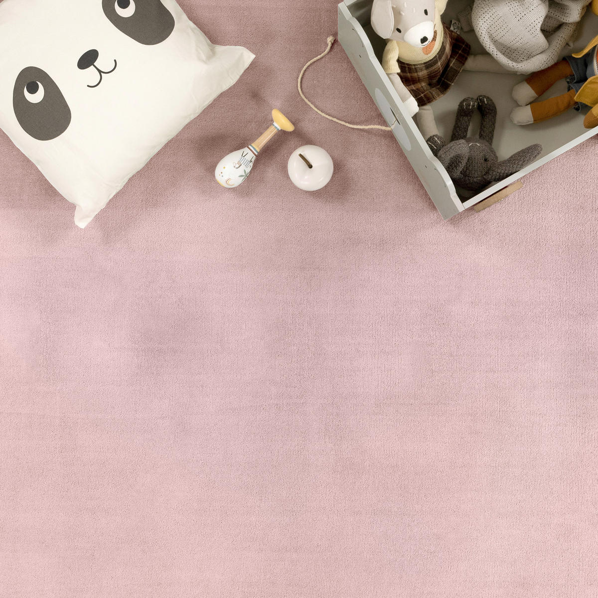 KINDERTEPPICH 80/80 cm Tatami 475 - Pink, Textil (80/80cm) - Paco Home