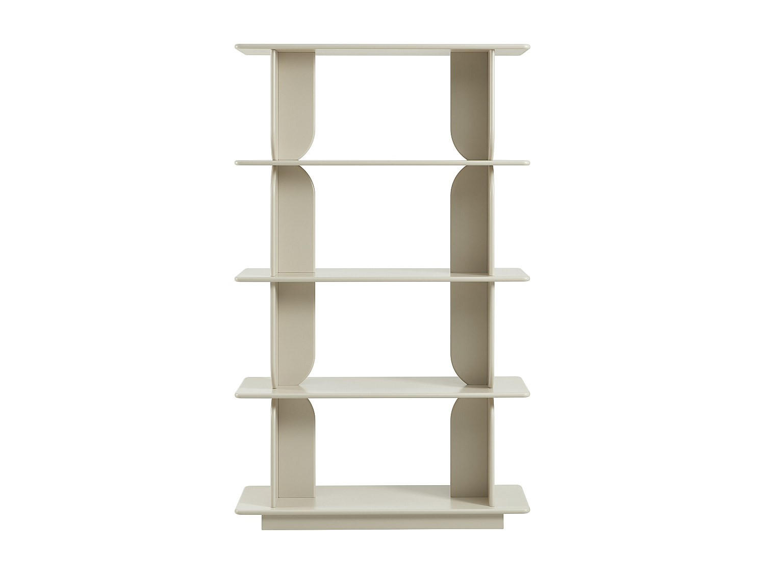 REGAL - 110 cm x 35 cm - holz - beige Lusoria - Beige, Holz (110/180/35cm) - Vente-Unique