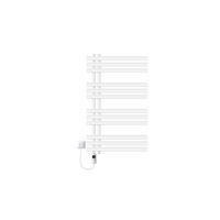 BADHEIZKÖRPER elektrisch Iron EM 600x1000 mm Weiß mit Heizstab 600W Digital - Weiß, Metall (60/100/4cm) - LuxeBath