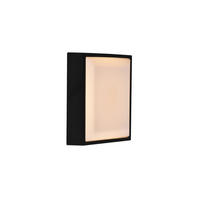 WANDLEUCHTE Oliver - Schwarz - 17.5/17.5/17.5 cm - Schwarz, Kunststoff (17.5/17.5/17.5cm) - Nordlux