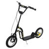 KINDERROLLER, Beige/Schwarz/Weiß, Stahl+ Aluminium - Schwarz, Metall (120/58/95cm) - HOMCOM