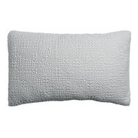 KISSEN Tana perlweiß 40 x 65 cm - Hellgrau, Textil (40/65cm) - Vivaraise