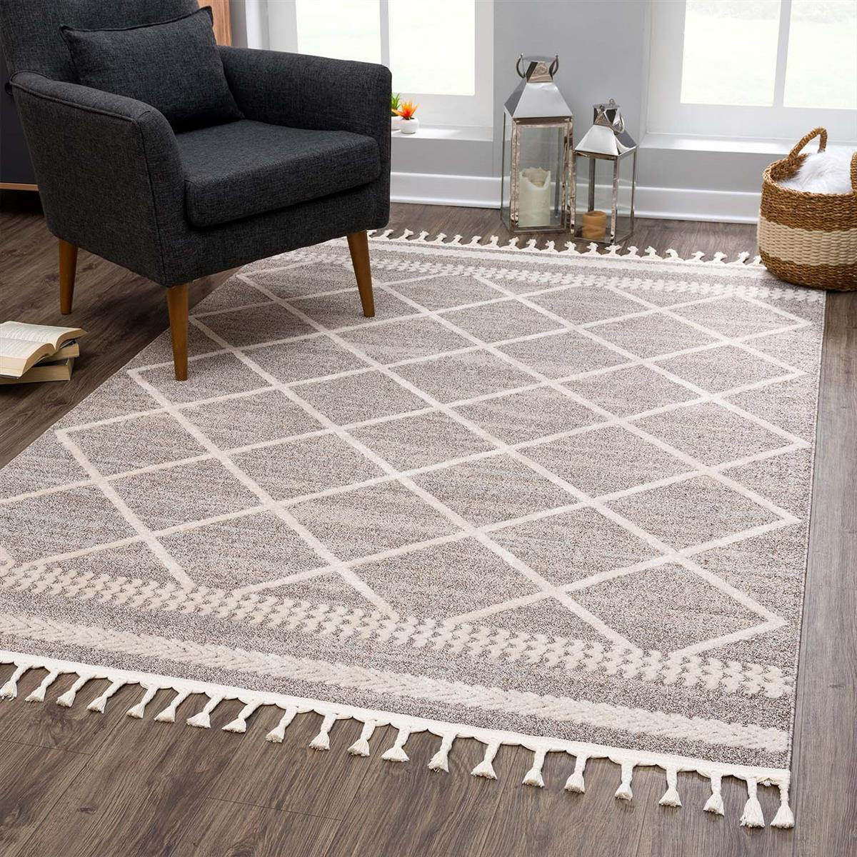 KURZFLOR-TEPPICH Art 2645 Mocca 200x290 cm - Braun, Textil (200/290cm) - carpet city