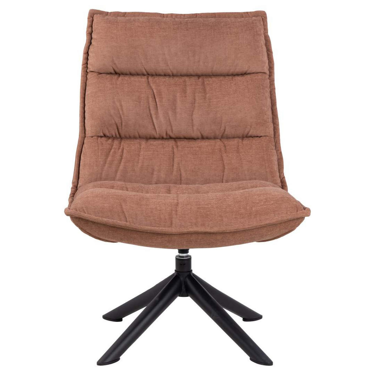 SESSEL, Blizzard, Braun, Stoff, 70 x 80 x 98 cm - Braun, Textil/Metall (70/98/80cm) - ebuy24