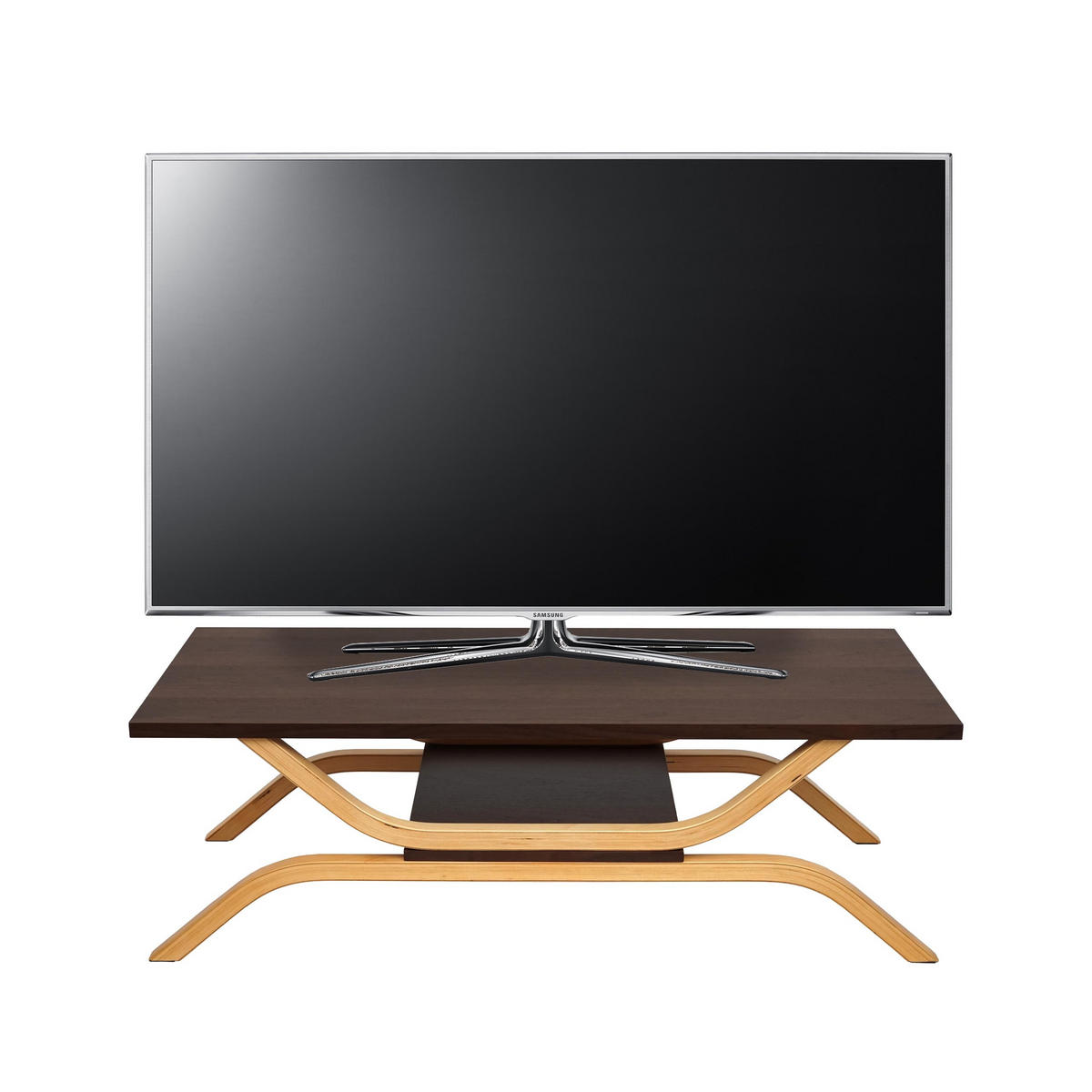 TV-RACK Dunkelbraun - Dunkelbraun, Holz (110/35/48cm) - MCW
