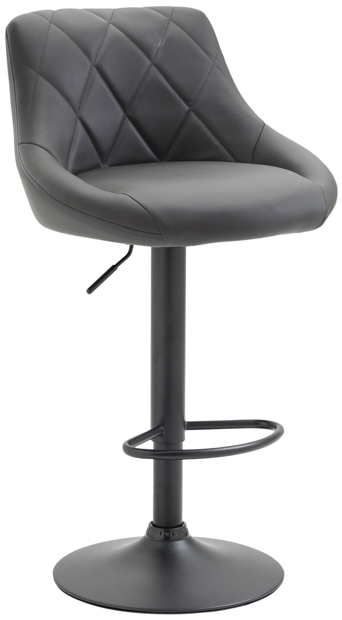 Deluke Barhocker Grau 46x83x49 cm