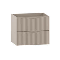 WASCHTISCHUNTERSCHRANK 60cm Tao Kaschmir - Beige, Holzwerkstoff (60/50/46.5cm) - Petits-meubles