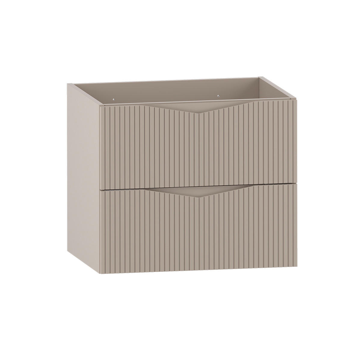 WASCHTISCHUNTERSCHRANK 60cm Tao Kaschmir - Beige, Holzwerkstoff (60/50/46.5cm) - Petits-meubles