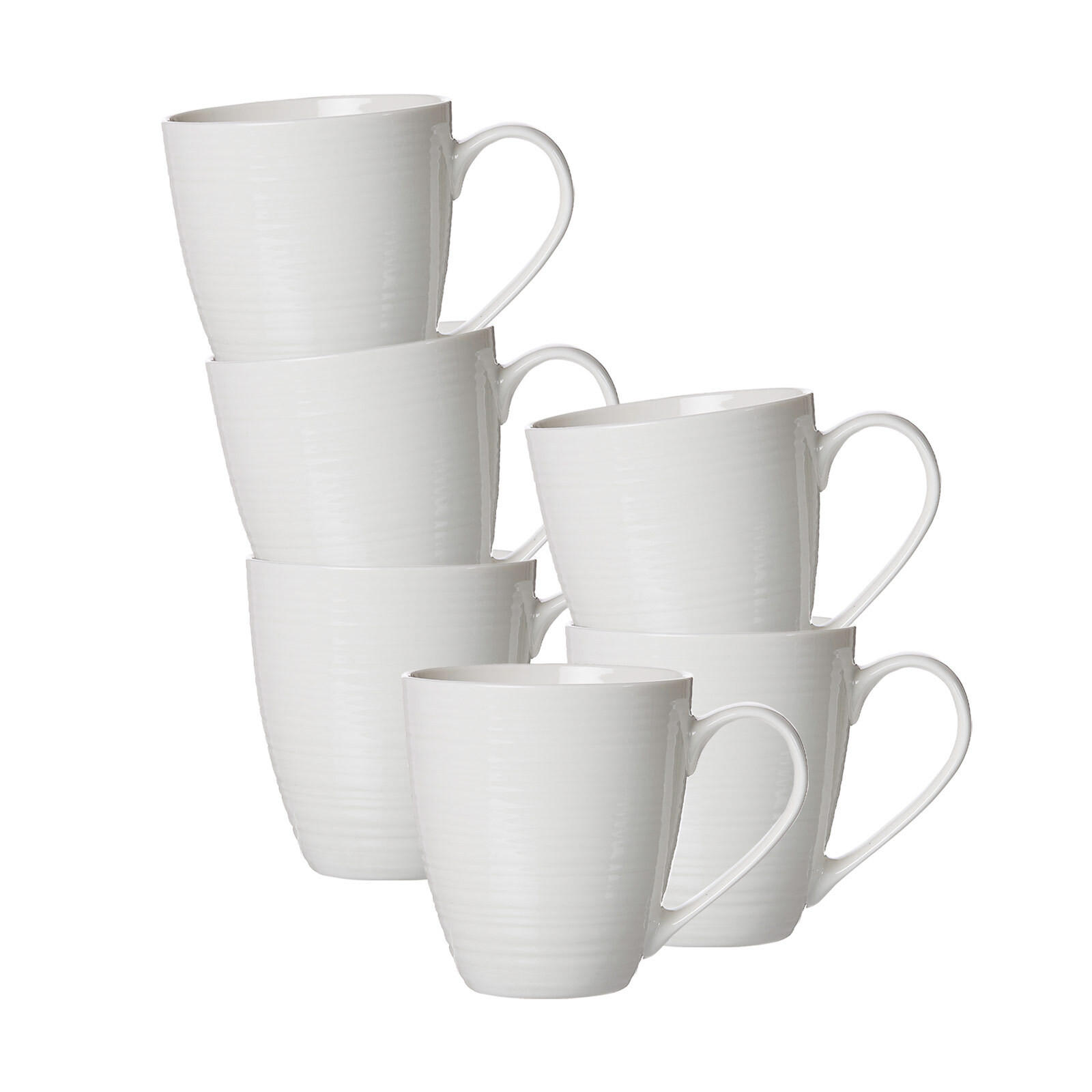 XXL BECHER Suomi Beige 550 ml 6er Set - Beige, Keramik (0.55L) - Ritzenhoff Breker
