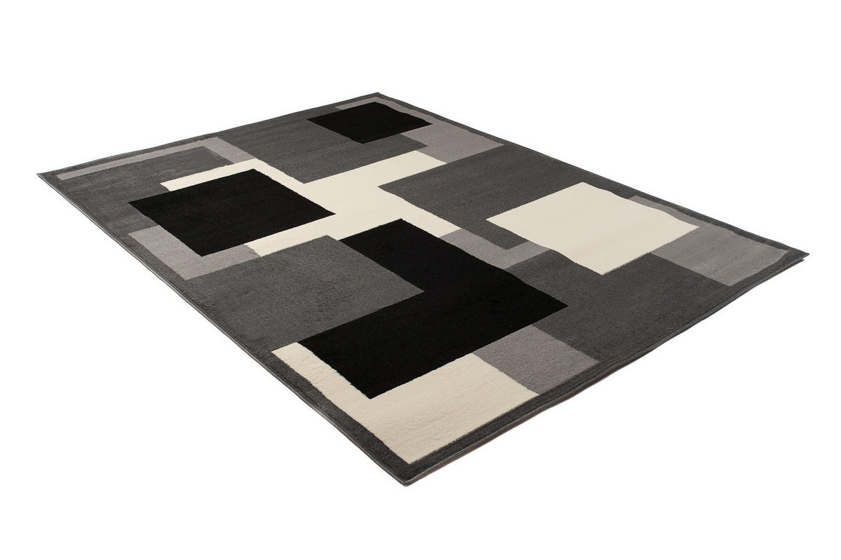 TEPPICH DREAM Dunkelgrau 140/200 cm - Dunkelgrau, Textil (140/200cm) - Tapiso