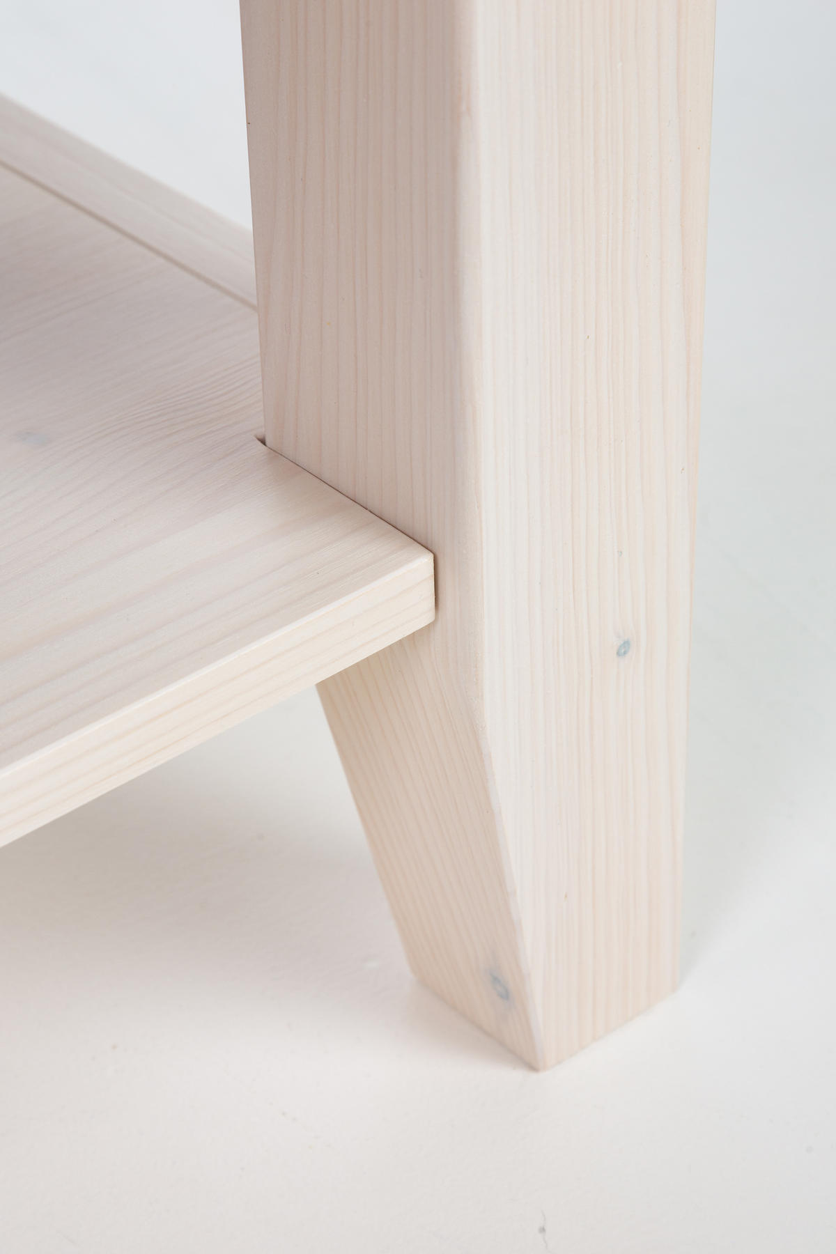 COUCHTISCH VALENCIA 100 cm - Dunkelbraun/Weiß, Holz (60/100/45cm) - MSL wooden furniture