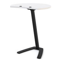 STEHTISCH Laptoptisch Pontis Signalweiß - Weiß, Holz/Metall (50/60/72cm) - ASSMANN