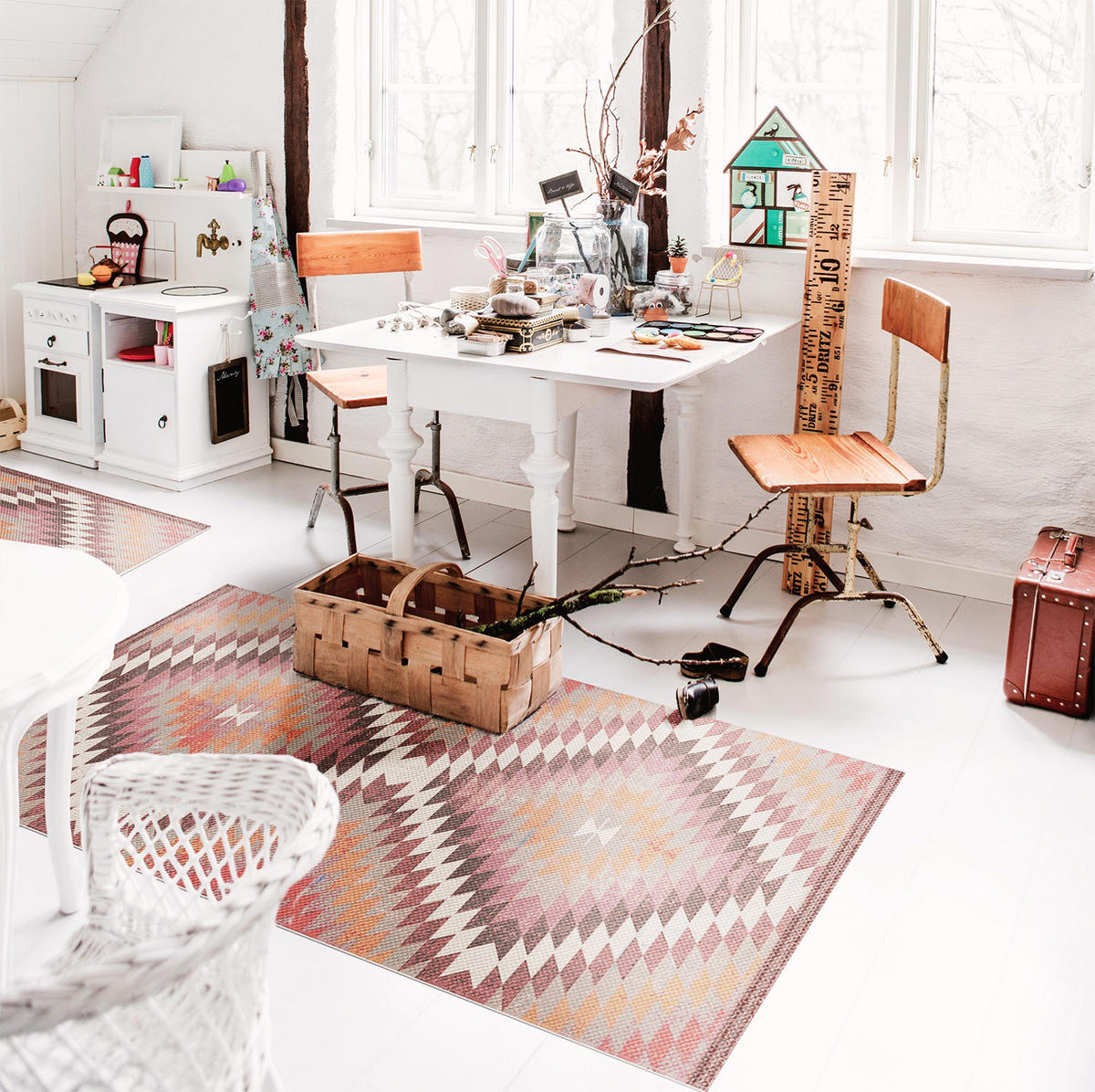 VINYL-TEPPICH 225x150 cm Braun - Braun, Kunststoff (150/1.6cm) - ArtPrintCave