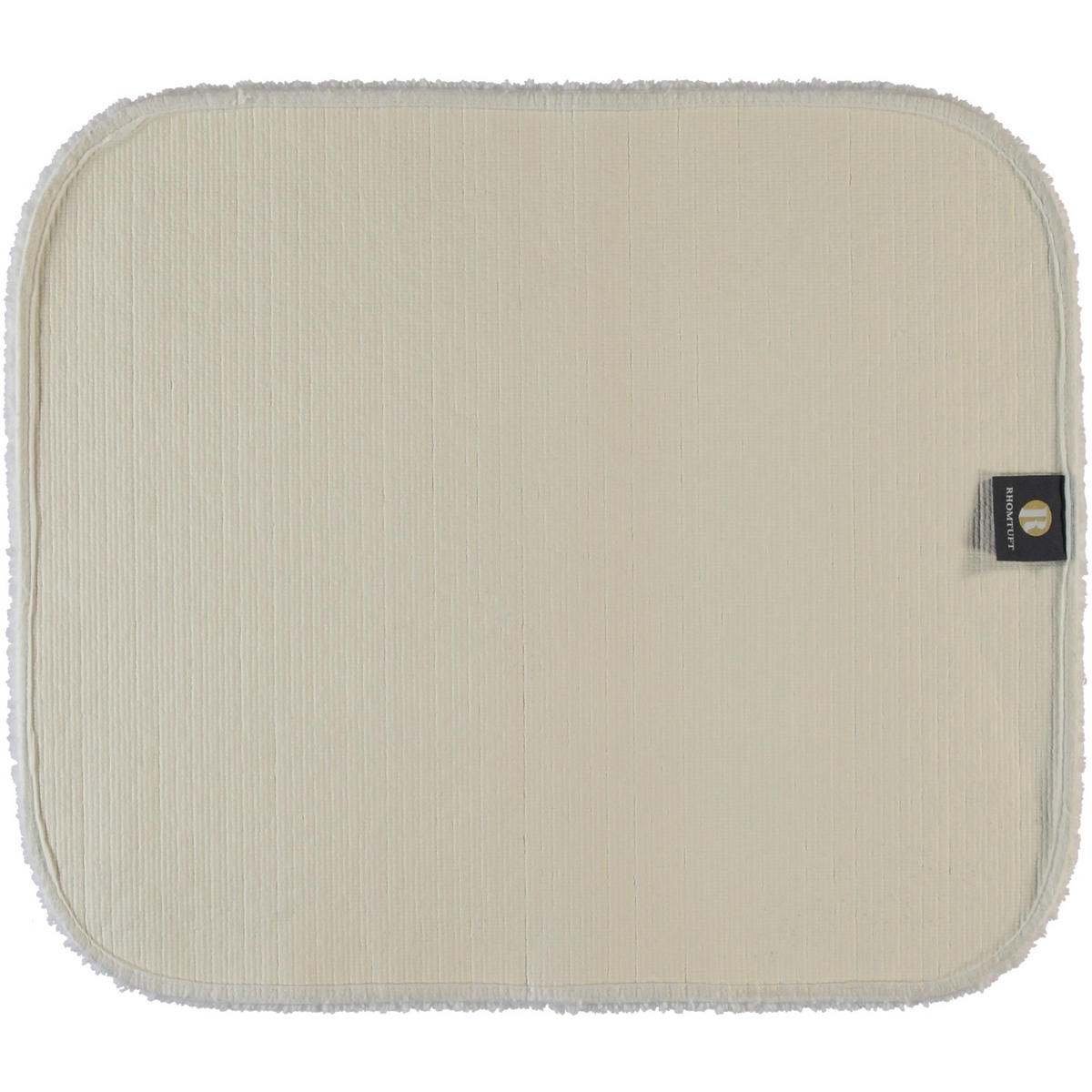 BADTEPPICHE ASPECT WEISS - 01 - Weiß, Textil (50/60cm) - Rhomtuft