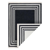 TEPPICH TWIN 140/190 cm - Schwarz, Textil (140/190cm) - rugsX