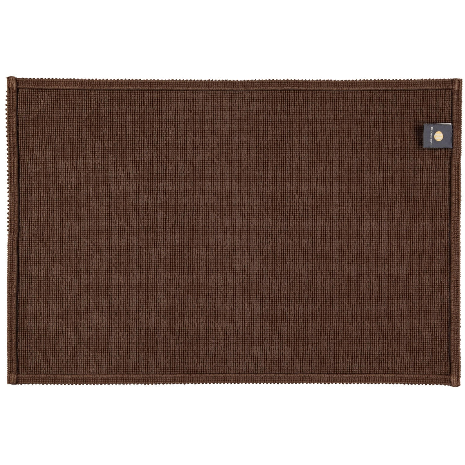 BADEMATTEN SEASIDE MOCCA - 406 - Braun, Textil (60/90cm) - Rhomtuft